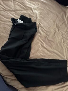 Rachel Zoe Black Women’s Dress Pants - Classic Pleated Trousers